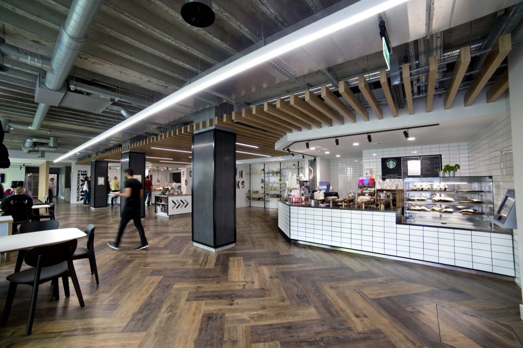 Manchester commercial photographer interiors AO offices Manchester Liverpool Leeds