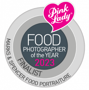 Pink Lady Food Photographer of the Year Finalist Award Logo