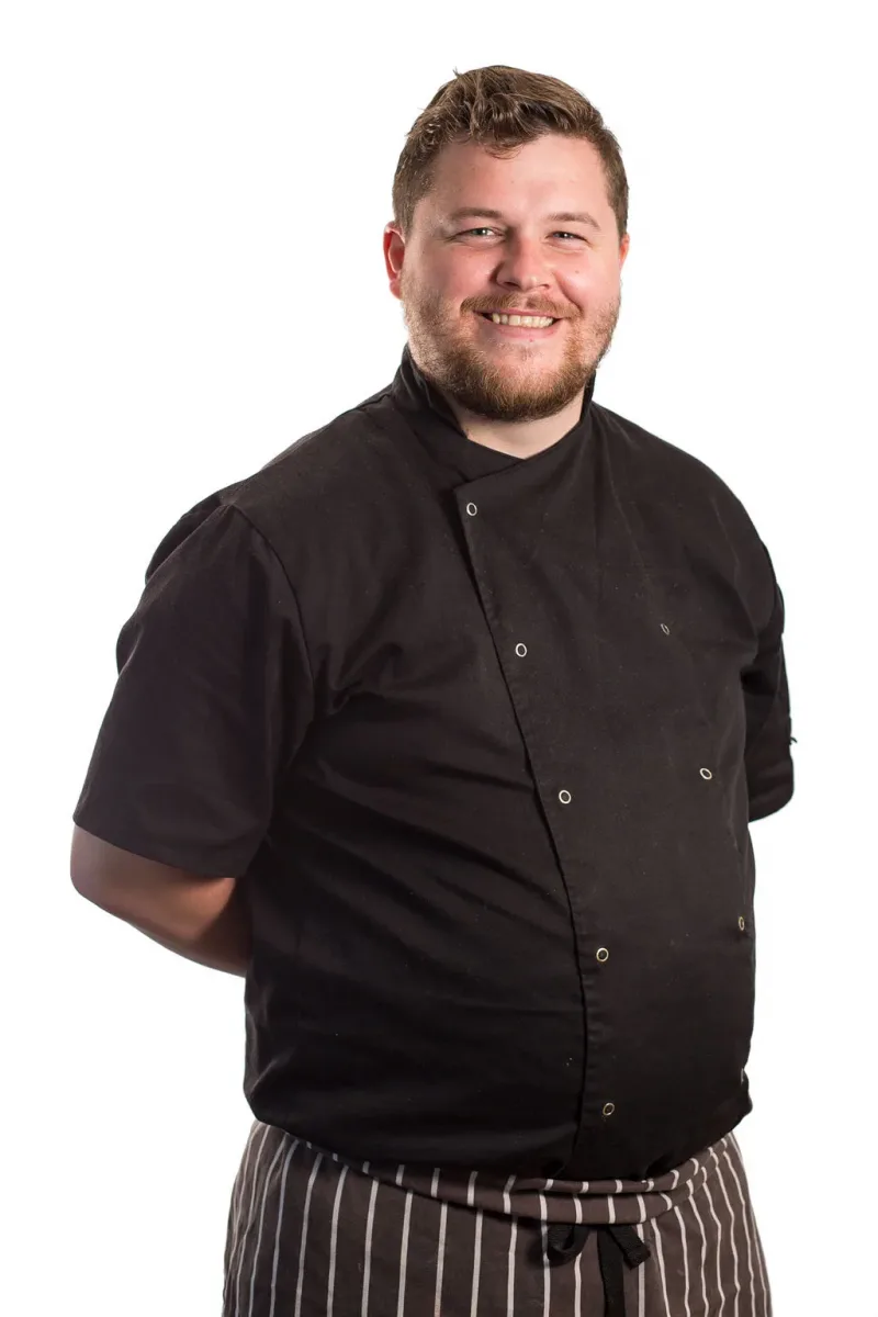 0D3A9354 copy Chef headshots photographed on white. Liverpool Lancashire Care home photographer Care Home photographer Liverpool Blackpool